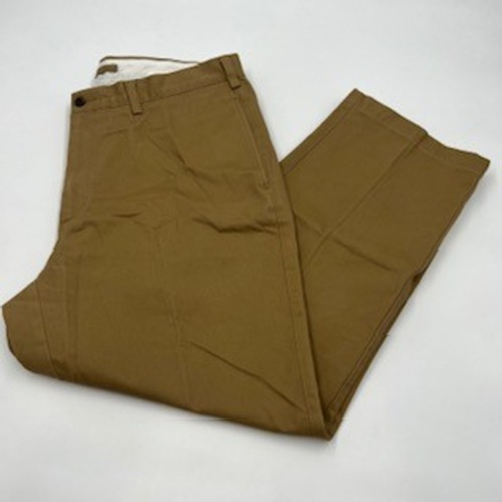 Orvis Sporting Traditions Mens Khaki Chino Pants 38 Tan Cotton Straight Leg